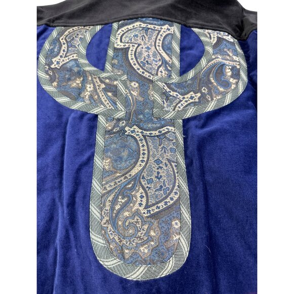 Vintage Cactus Patchwork Womens Small button shirt Koos of Course Top new - Picture 7 of 8